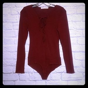 Nylon Apparel Knit Bodysuit